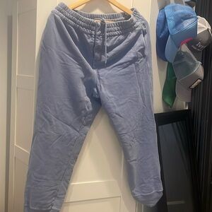Free people movement blue joggers size large